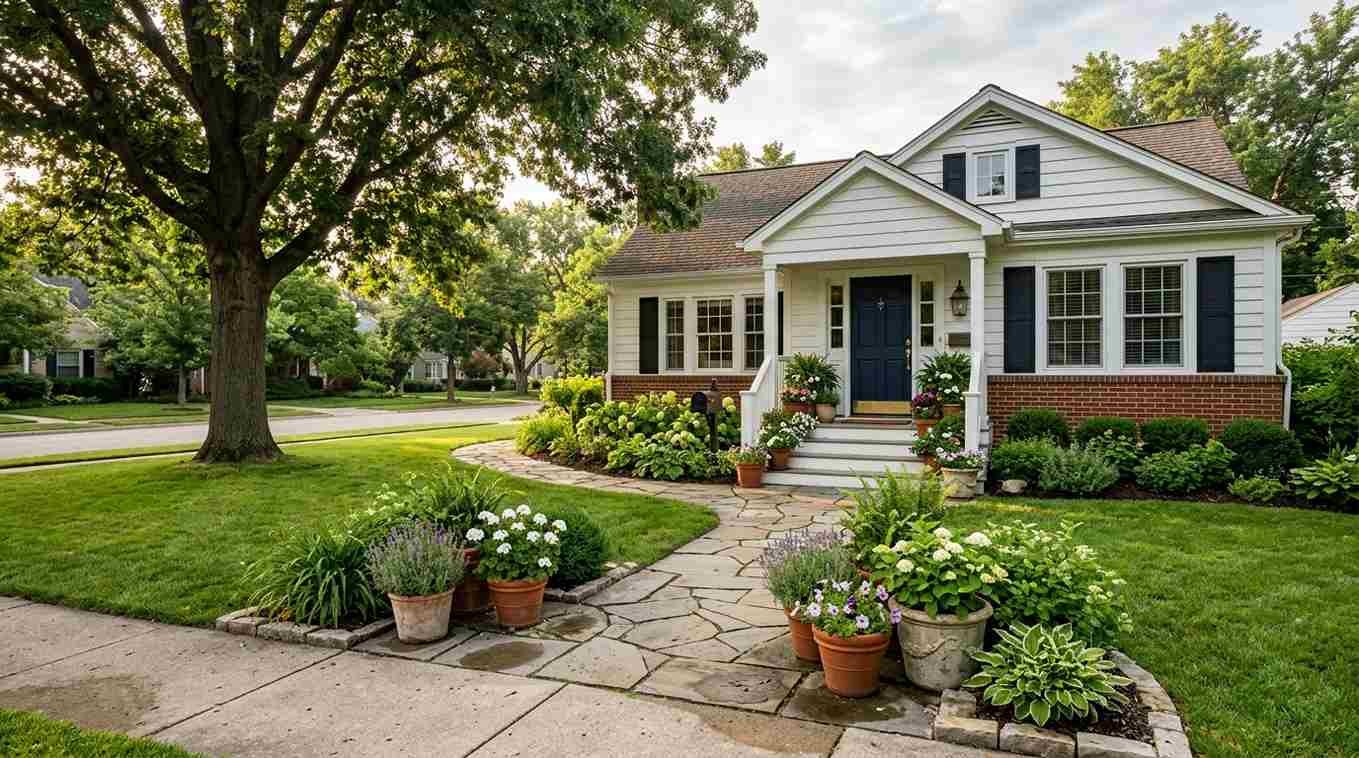 25 Small Front Yard Landscaping Pots &