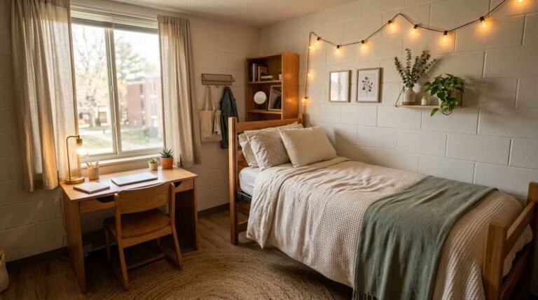 25 minimalist dorm room decor ideas