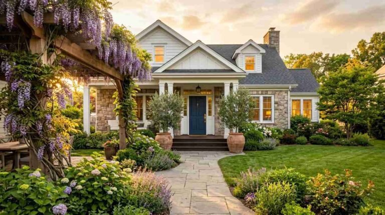 26 Covered Front Patio Ideas to Instantly