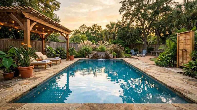 27 DIY Pool Landscaping Ideas