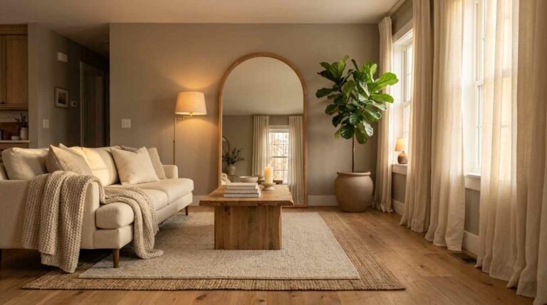 28 Cozy Minimalist Neutral Living Room