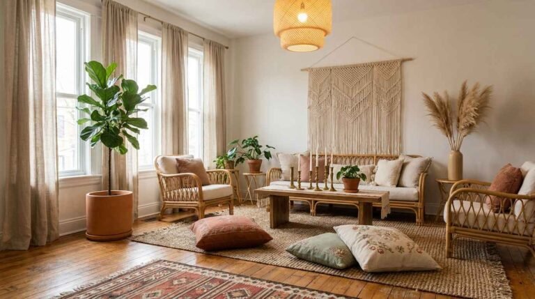 29 Bohemian House Interior Ideas for a