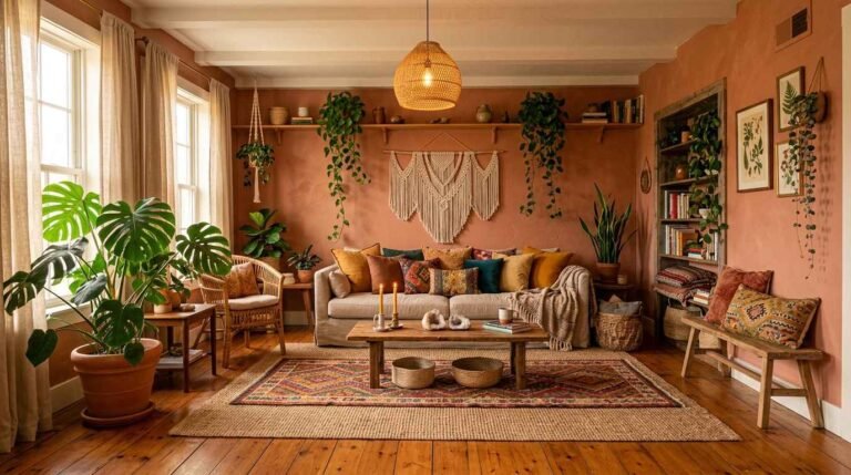 31 Home Interior Design Bohemian Tips