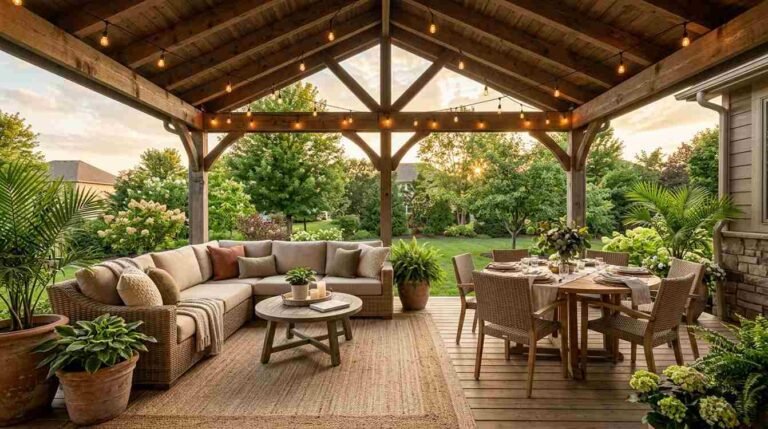 31 Outdoor Covered Patio Decoratin