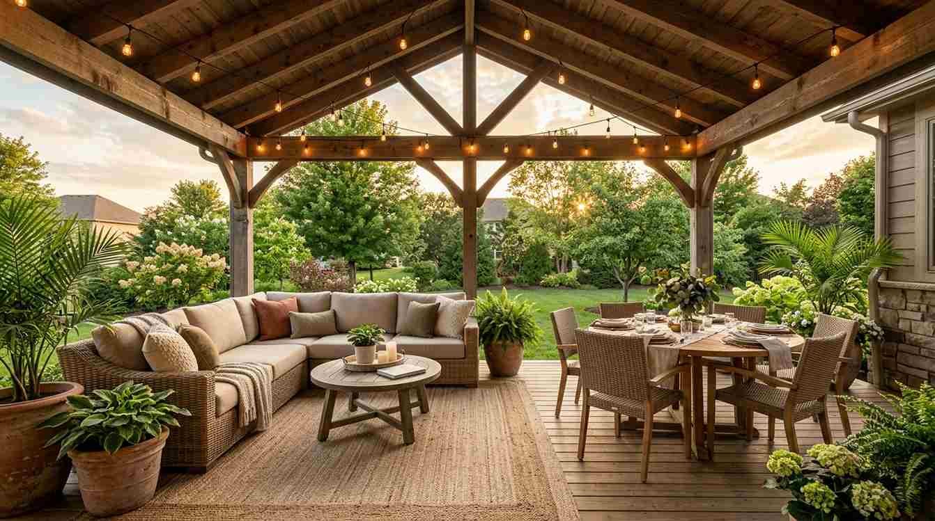 31 Outdoor Covered Patio Decoratin