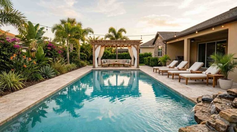 31 TOP DIY Pool Landscaping Ideas to