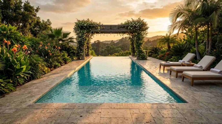 32 DIY Pool Landscaping Ideas to Create