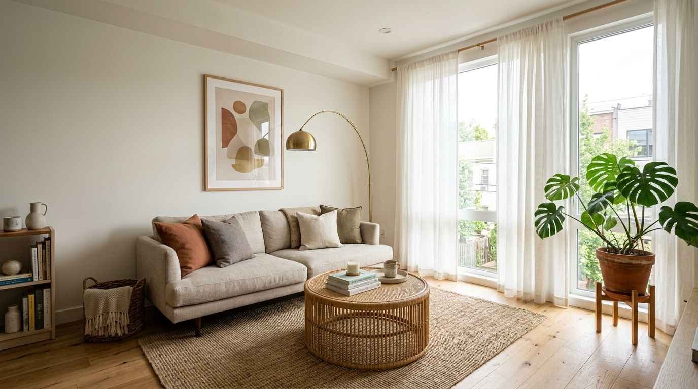 32 Minimalist Cozy Living Room