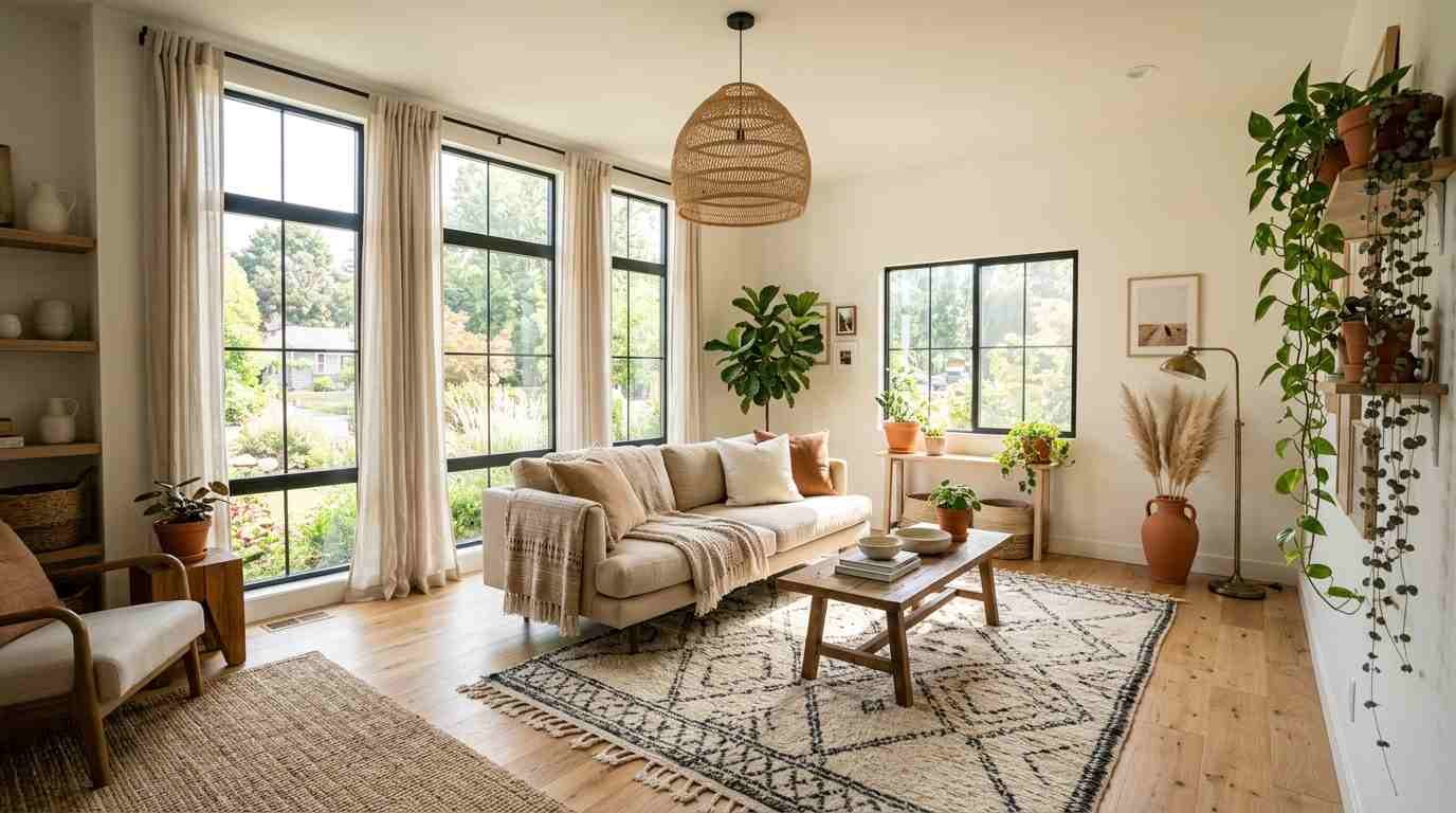 32 Minimalistic Bohemian Interior Ideas