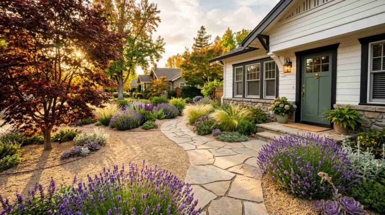 32 Small Square Front Yard Landscaping Ideas