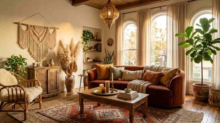 33 Bohemian Luxe Interior Ideas That