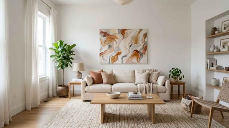 33 minimalist wall decor living room