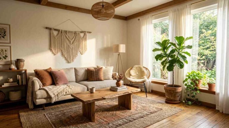 34 Boho Modern Interior Design Ideas
