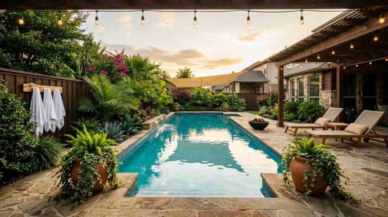 34 DIY Pool Landscaping Ideas That Tu