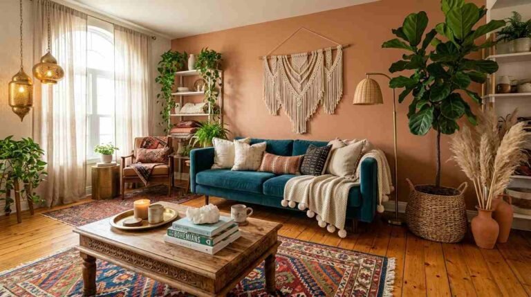 35 Bohemian Luxury Interior Ideas That
