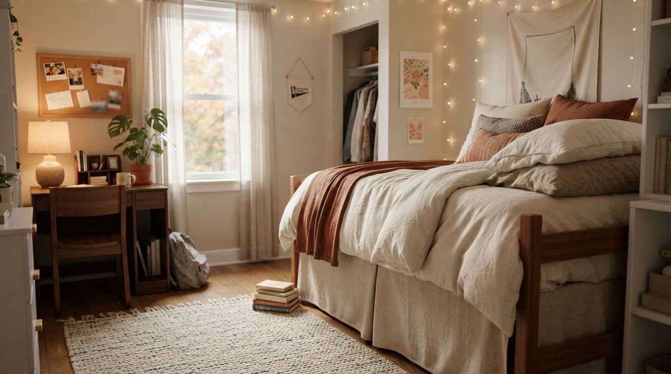 15 Easy College Dorm Roo