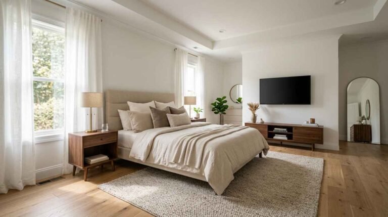 15 Modern TV Wall Ideas For Bedroom