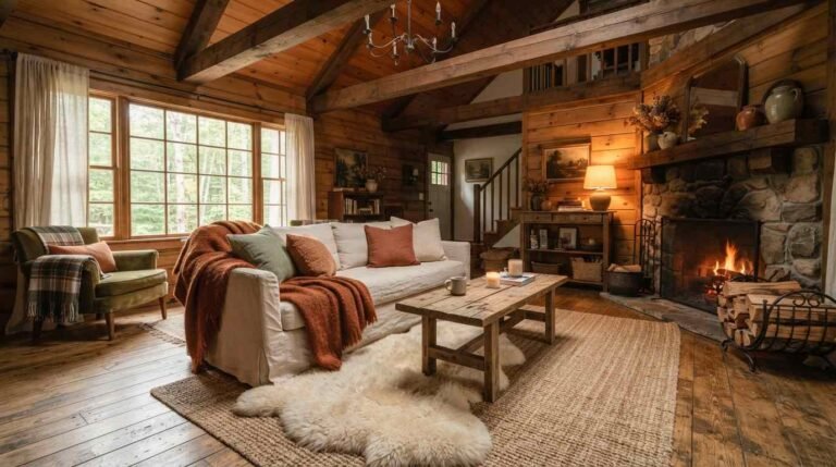 17 Cozy Rustic Small Living Room Idea