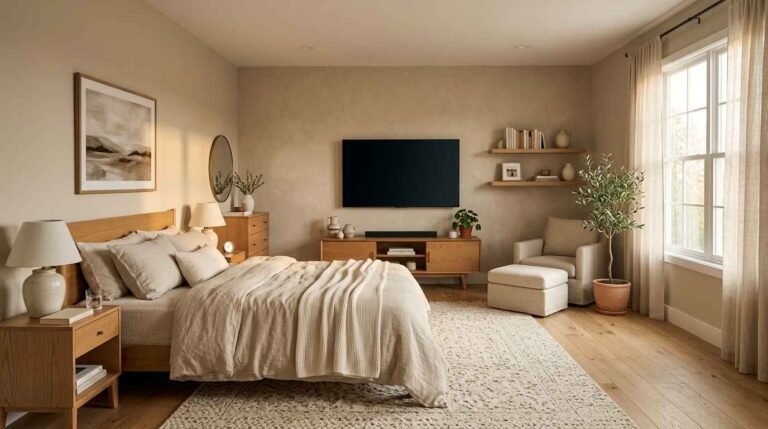 17 Creative TV Wall Ideas For Bedroom