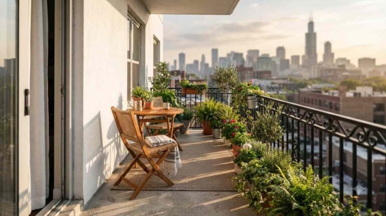 17 narrow balcony ideas
