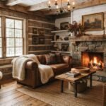 18 stunning rustic small living room