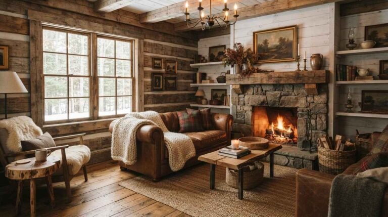 18 stunning rustic small living room