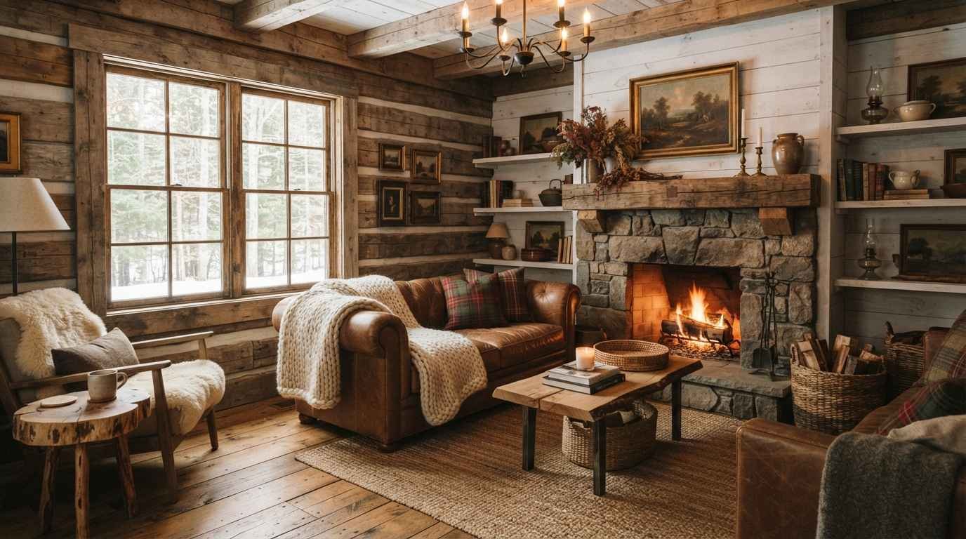 18 stunning rustic small living room