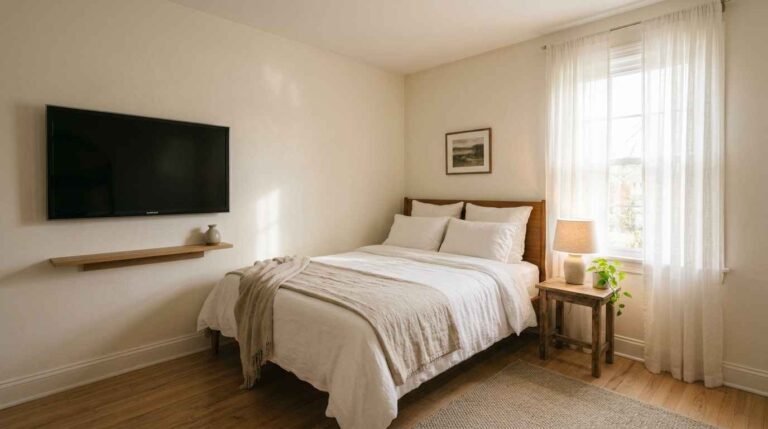 19 Smart TV Wall Ideas Bedroom Small