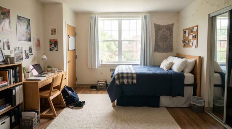 23 Cute Dorm Room Bed Ideas Blue