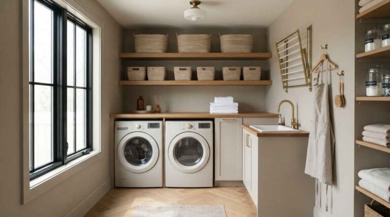 23 Small  Luxury Laundry Room Storage Ideas That Work