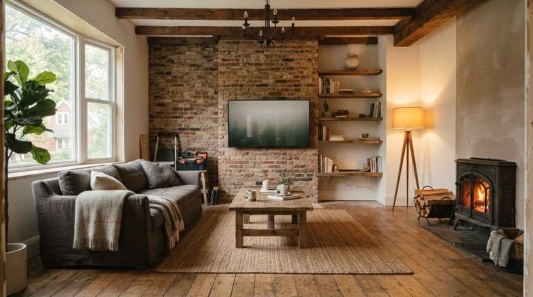 23 Stunning Rustic Living