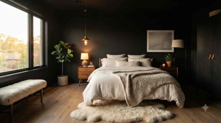 26 Black Bedroom
