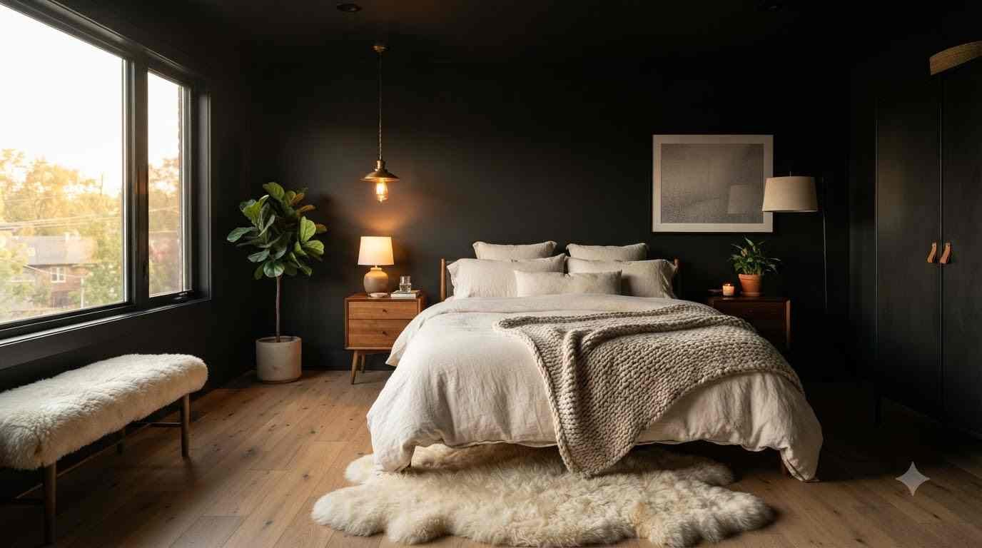 26 Black Bedroom