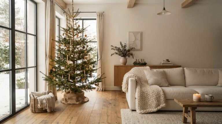 26 simple minimalist holiday decor living