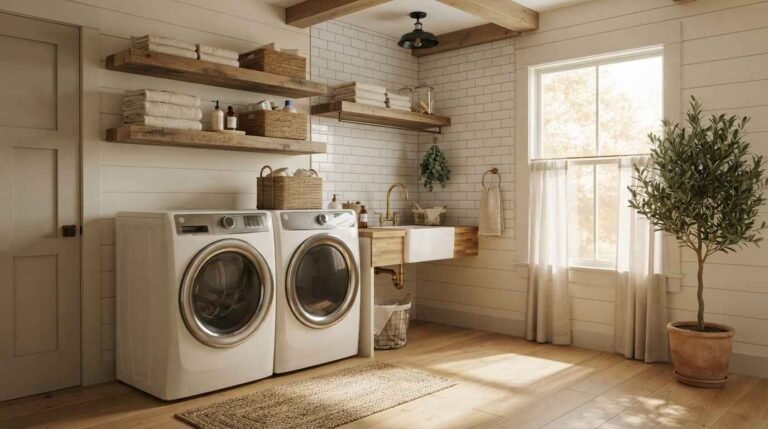 27 Elegant Laundry Room Modern Decor