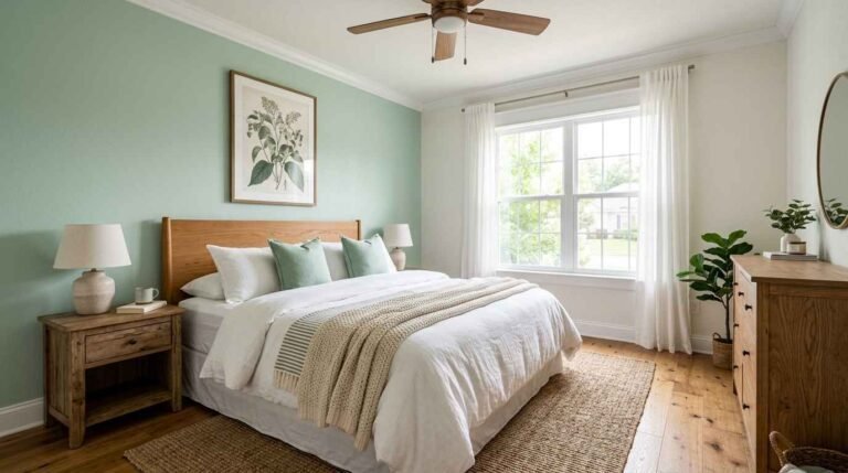 30 Mint Green And White Bedroom
