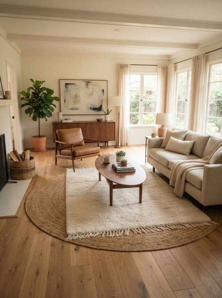 Layer two rugs