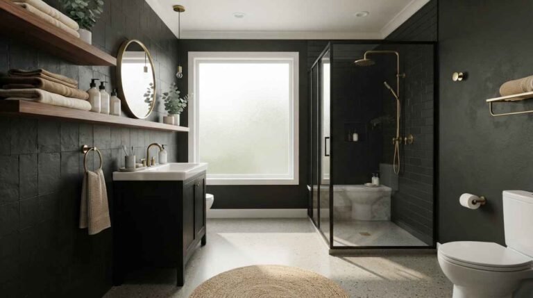 TOP 20 Bathroom Aesthetic Ideas Black