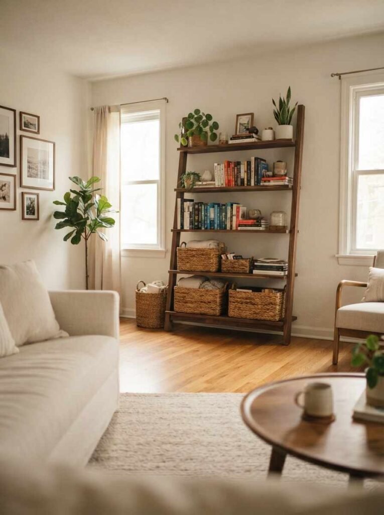 Use vertical storage to keep