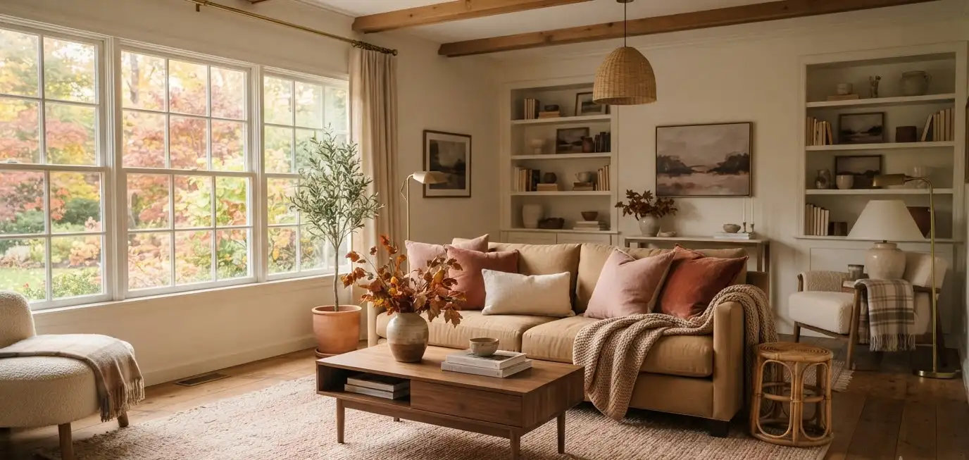 15 Pink Fall Decor Living