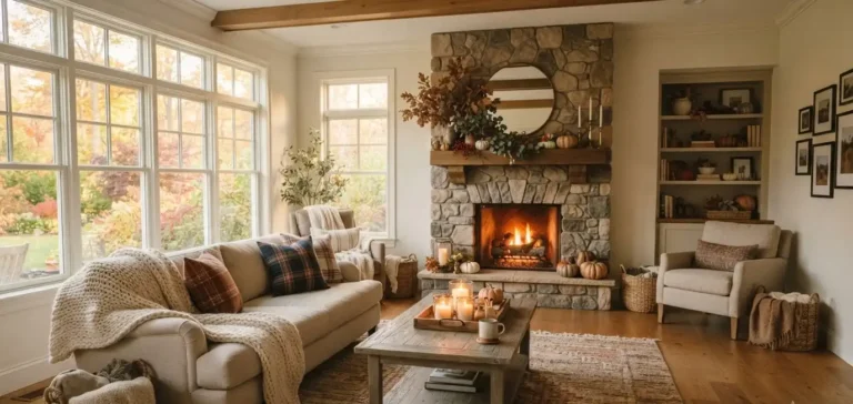 19 Simple Fall Living Room