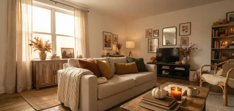 Cozy Apartment Fall Decor
