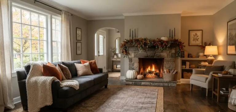 Elegant Fall Halloween Deco