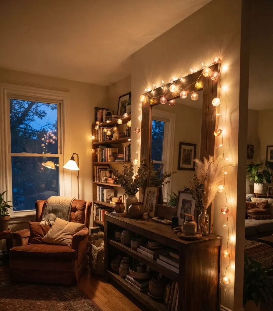 Fairy lights with a