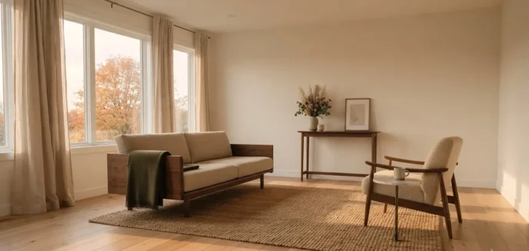 Modern Minimal Fall Decor