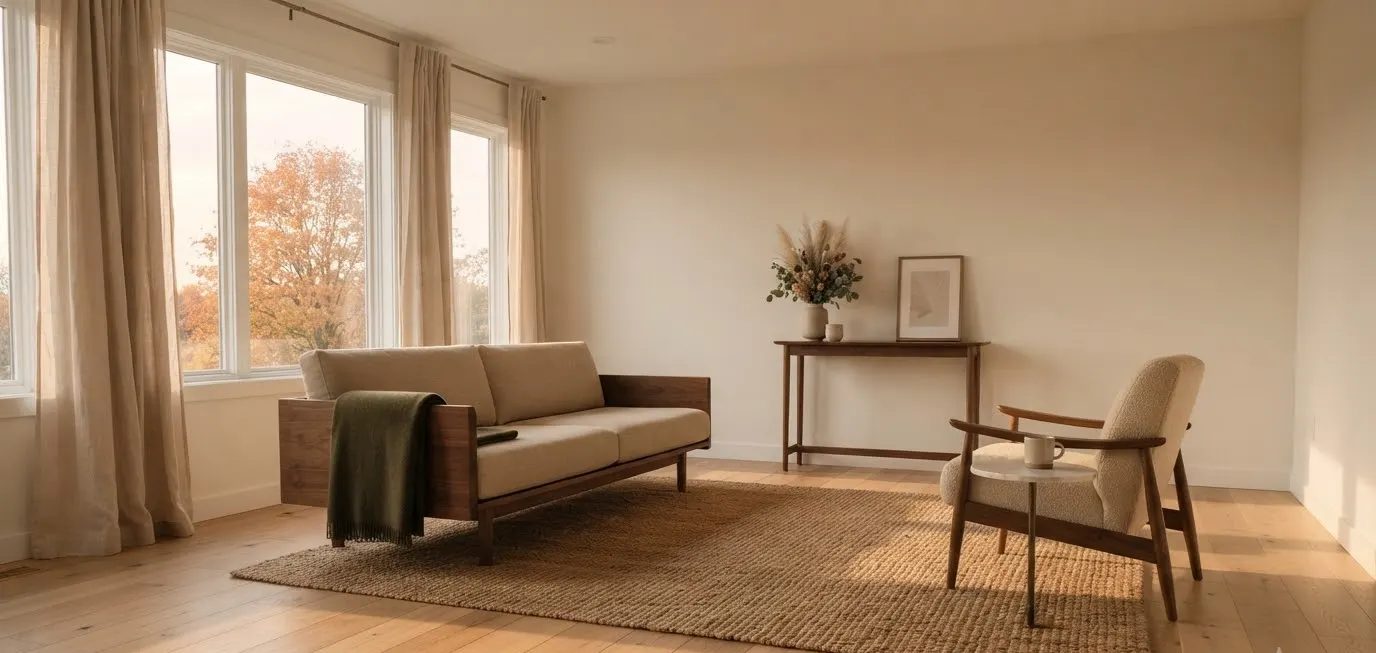 Modern Minimal Fall Decor