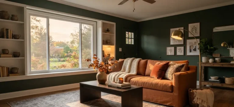 Moody Fall Decor Living Room